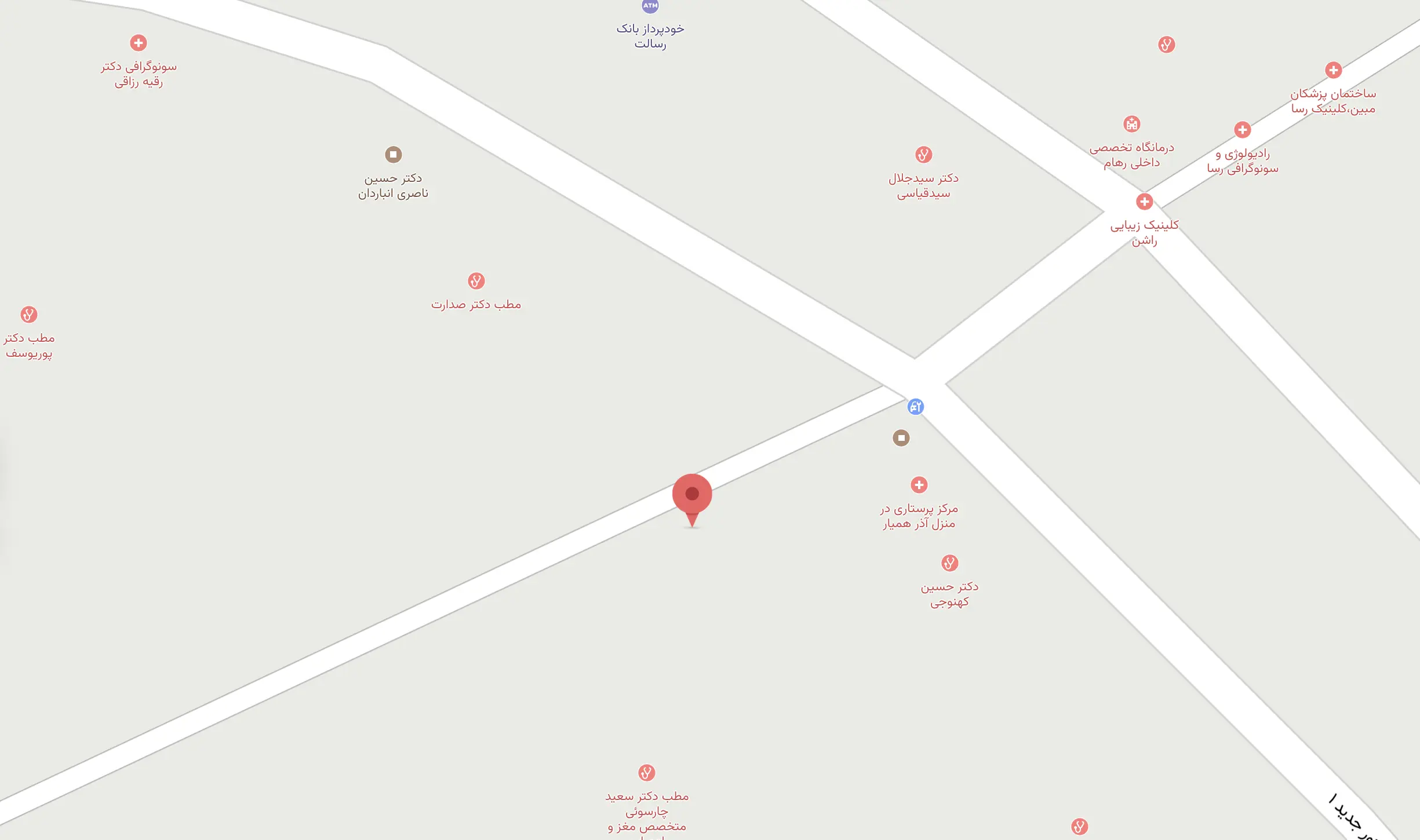 موقعیت ناظران هوشمند تبریز روی نقشه نشان