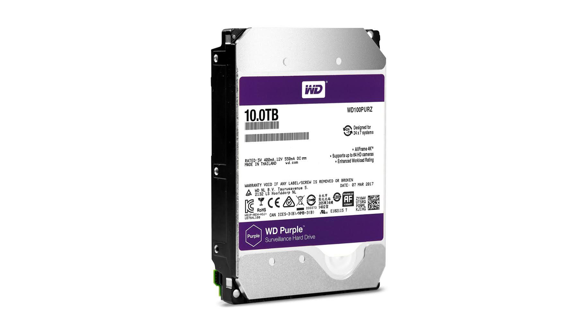 HDD-10TB Western Digital Purple